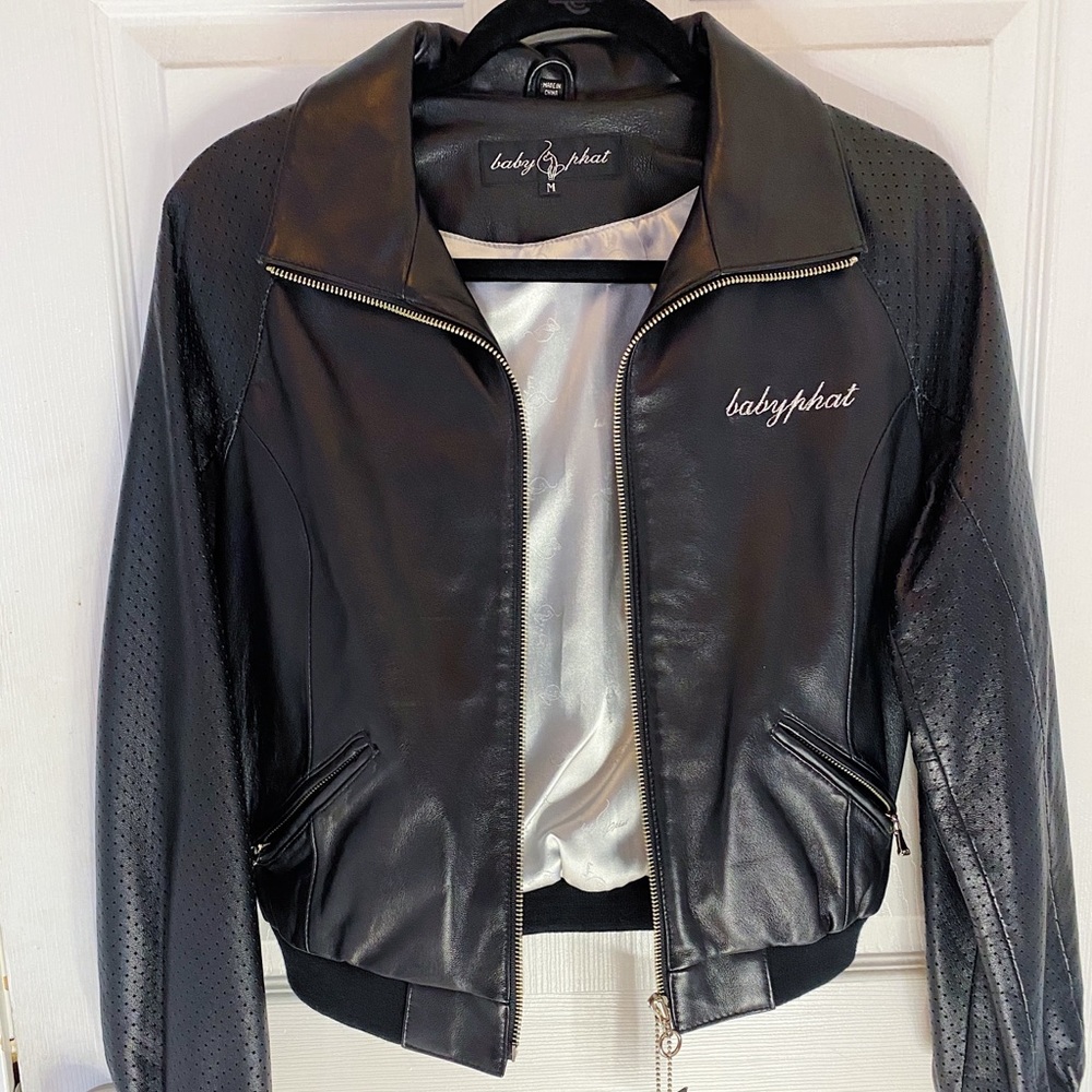 BABY PHAT | Leather Jacket Medium NWOT